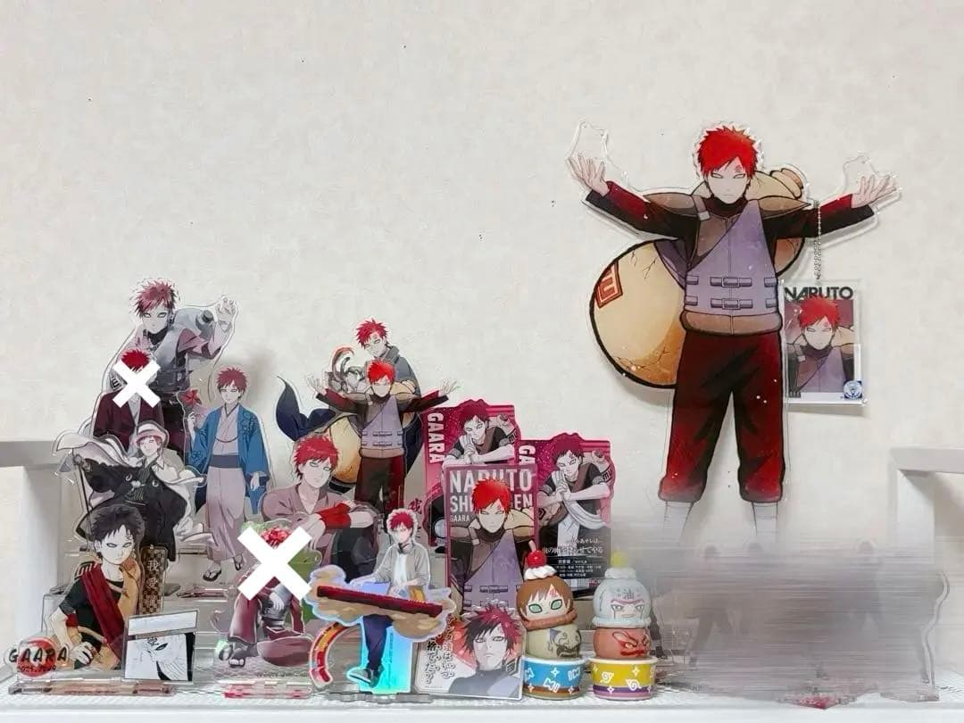 我愛羅 アクスタ まとめ売りベースヤード つみちぇん お値下げ可能