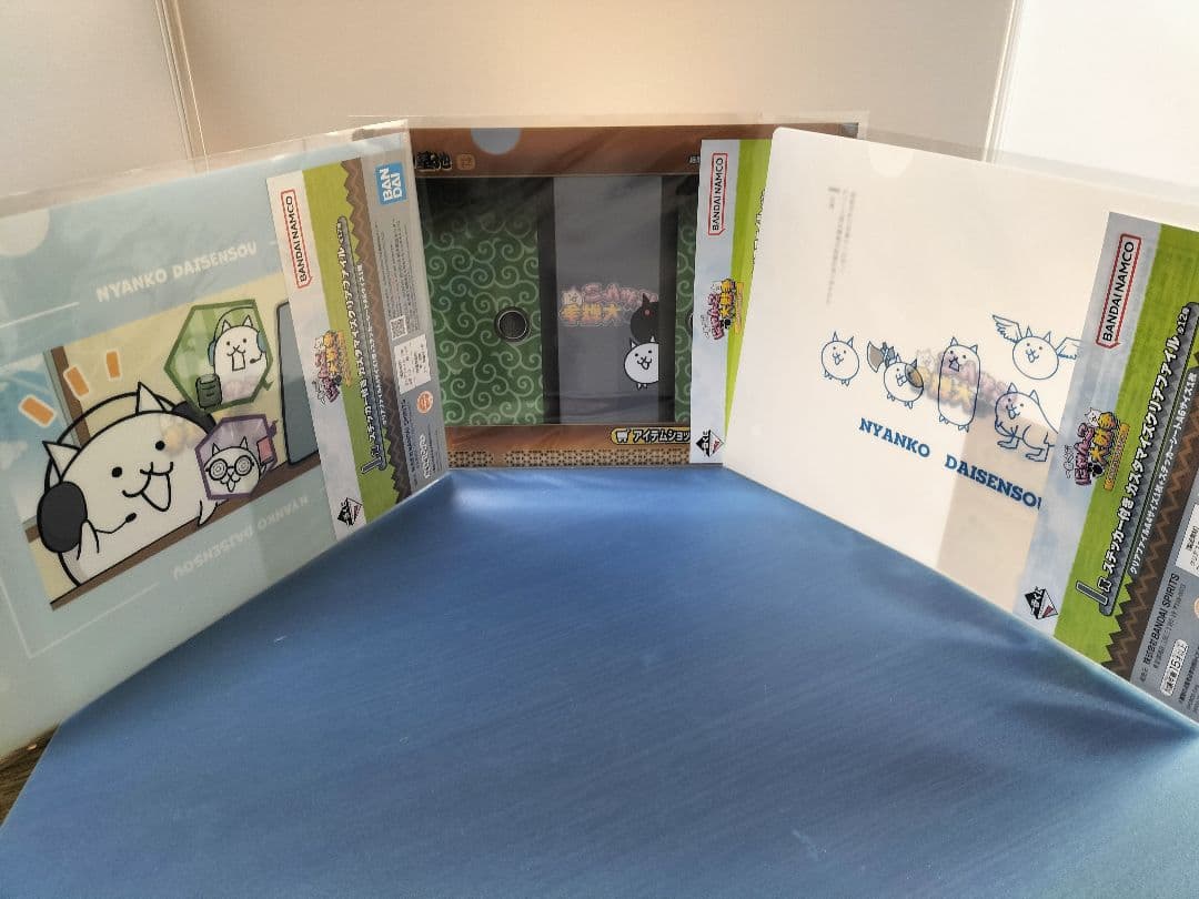 にゃんこ大戦争一番くじ　A賞フィギュア・C賞ブランケット・I賞3点・H賞2点