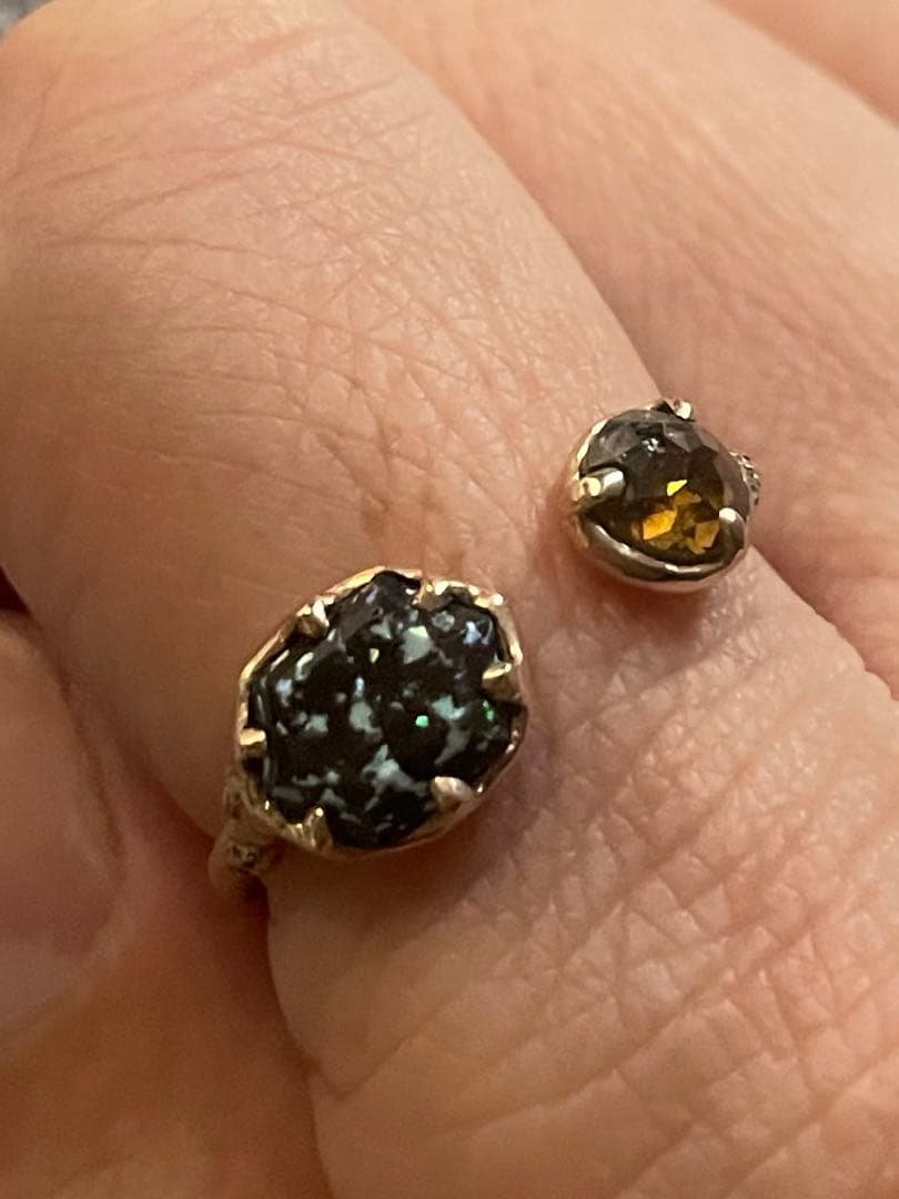 ダイヤ✖️オパールリング