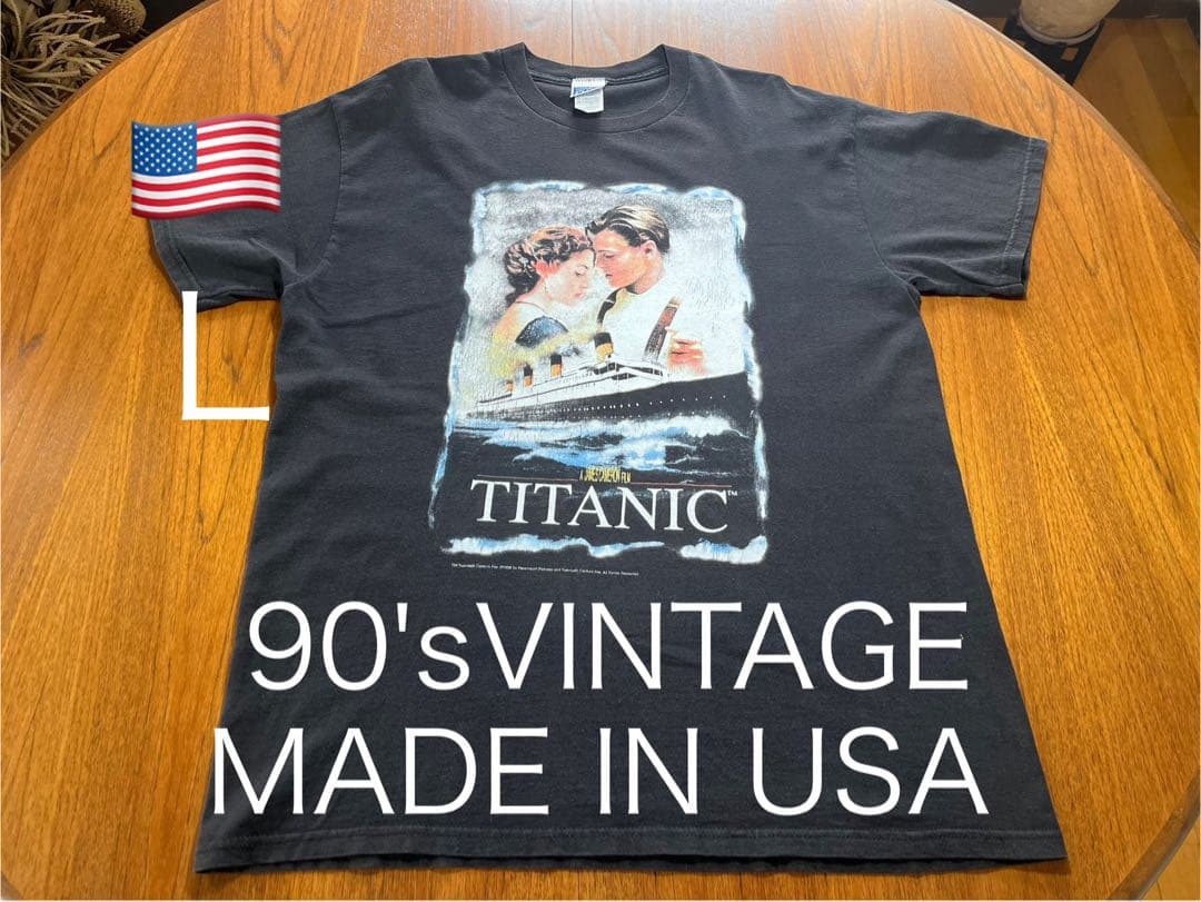 USA製！90's VINTAGE Titanic Tシャツ タイタニック