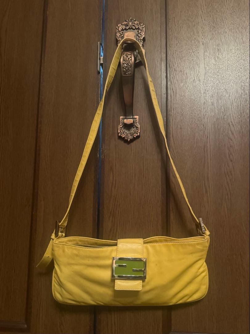 フェンディ　マンマバゲット　ズッキーノ　ショルダーバッグ