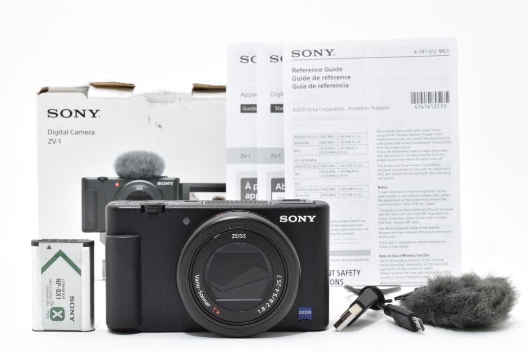 ■美品■SONY ソニー VLOGCAM ZV-1 英語版