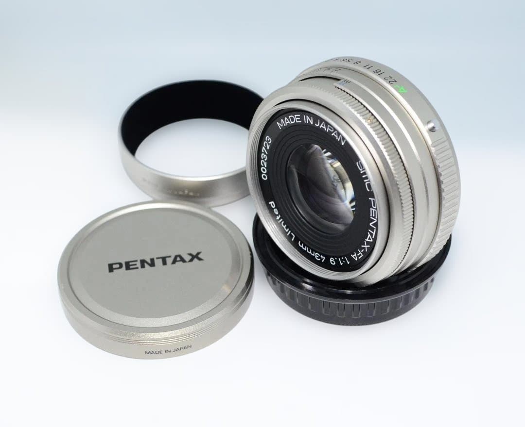★極上★SMC PENTAX-FA 43mm F1.9 Kマウント 純正フード