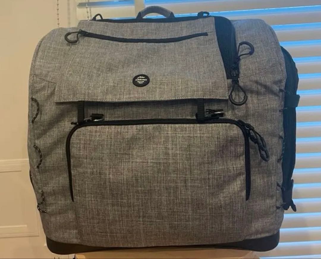 エアバギー AIRBUGGY3wayバックパックキャリー 耐荷重15kgワイド