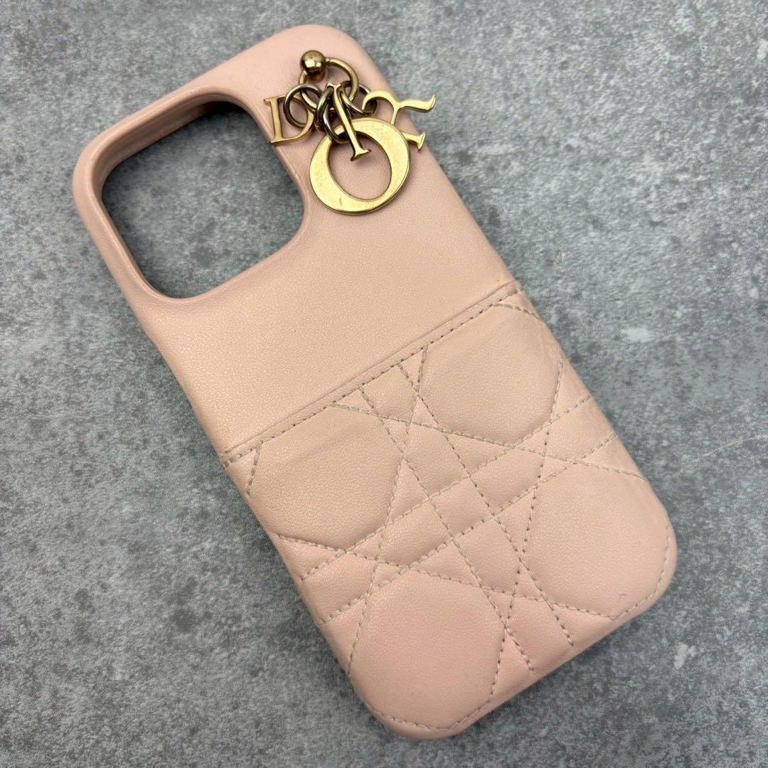 極美品 クリスチャンディオール iPhone16pro カナージュ カバー