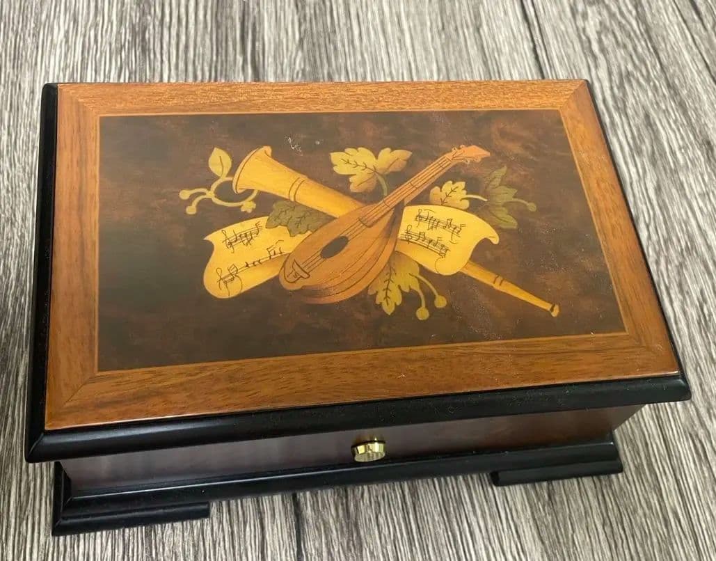 ラグラグ　美品　オルゴール　象眼細工　reuge リュ-ジユ　36弁