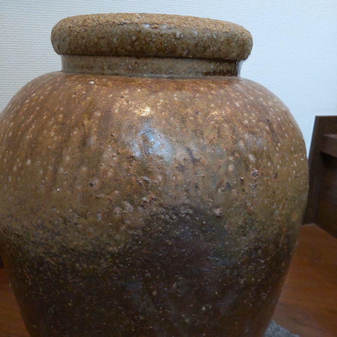 中　壺　備前焼　30