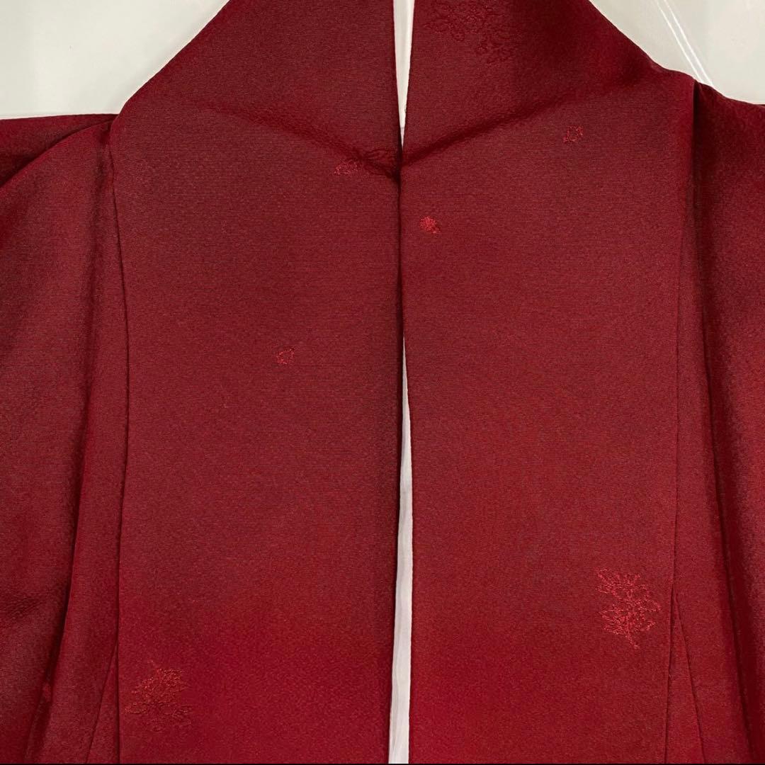 【ワインレッド振袖】無地振袖フルセット