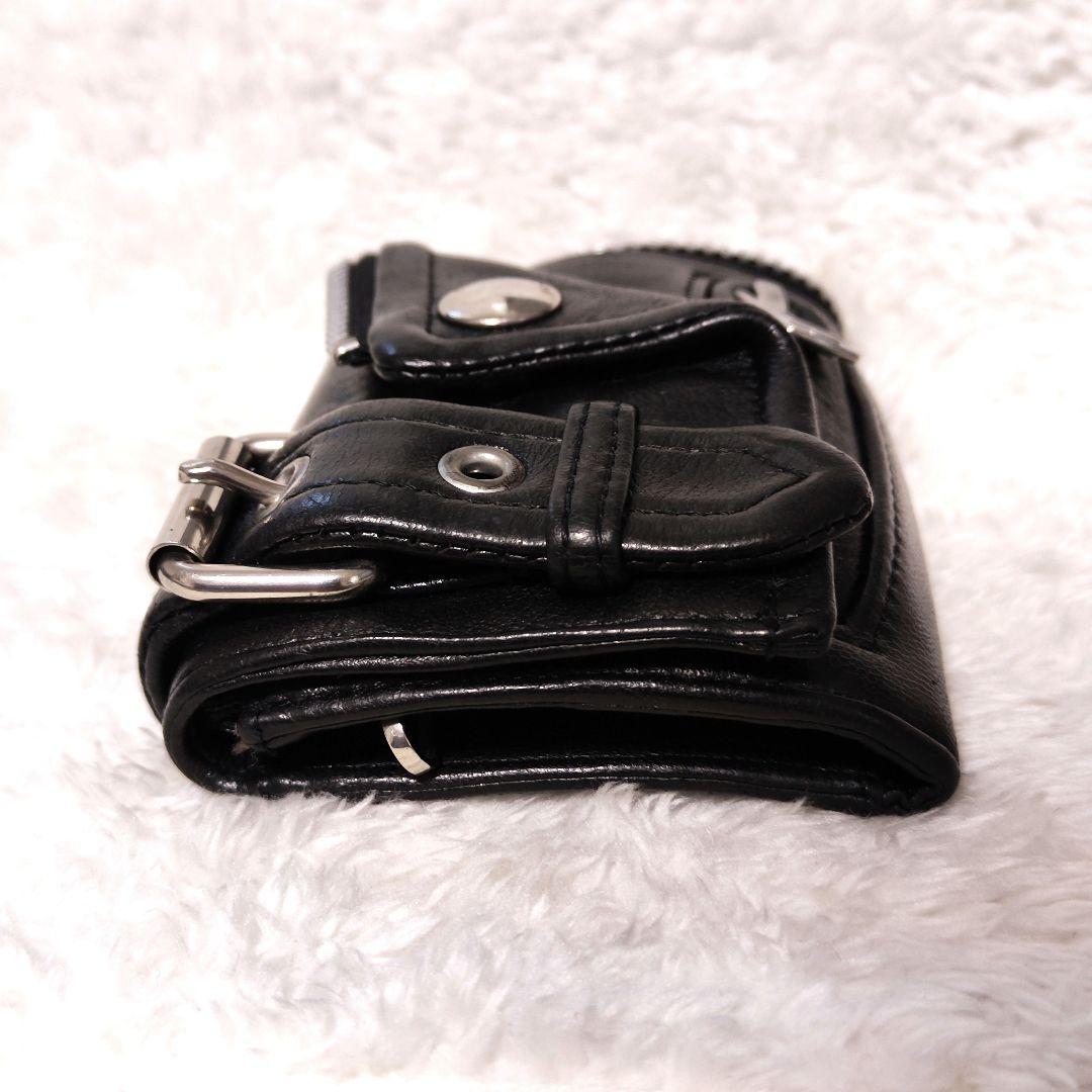 beautiful people ライダース型 キーケース 羊革