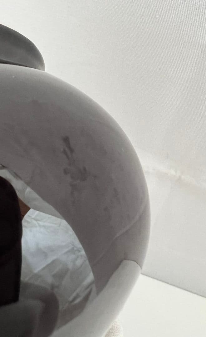 紫交趾 柚子口 花入 中村 翠嵐 茶道具