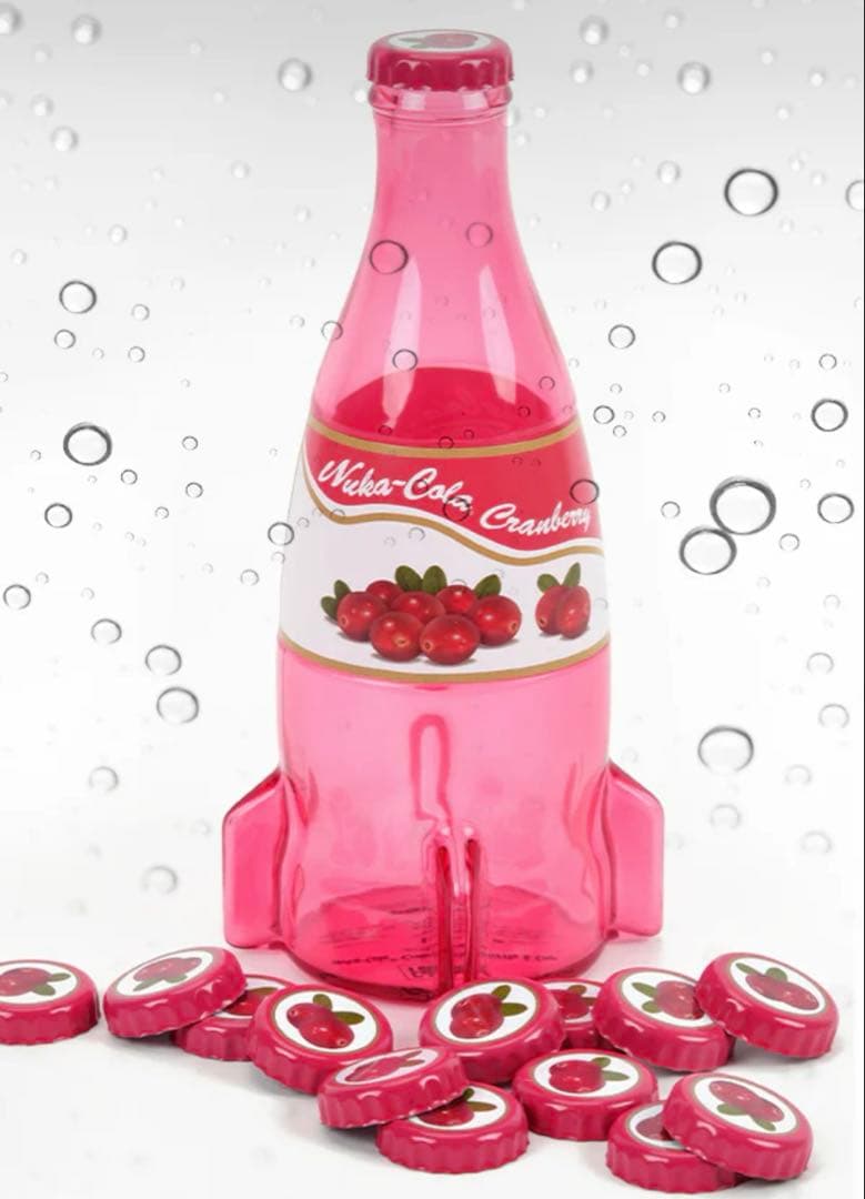 フォールアウト　ヌカコーラ　クランベリー　ボトル&キャップ　グッズ