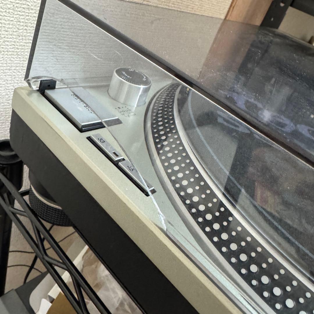 Technics ターンテーブル シルバー