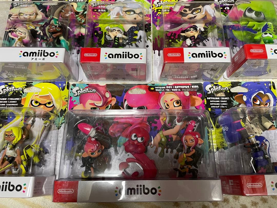 amiibo スプラトゥーン　まとめ売り