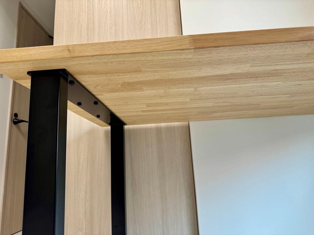 【KANADEMONO】THE TABLE/ラバーウッド ナチュラル