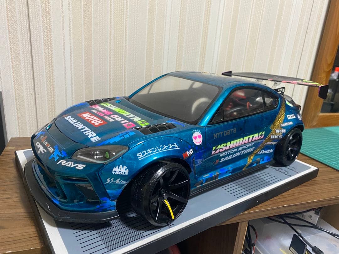 SHIBATA GRK RC-ARTコンバージョンシャーシ　メカ付き