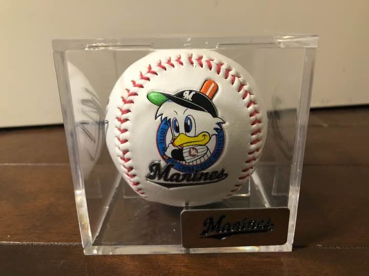 ロッテ 7.鈴木大地選手ほか二選手 直筆サインボール