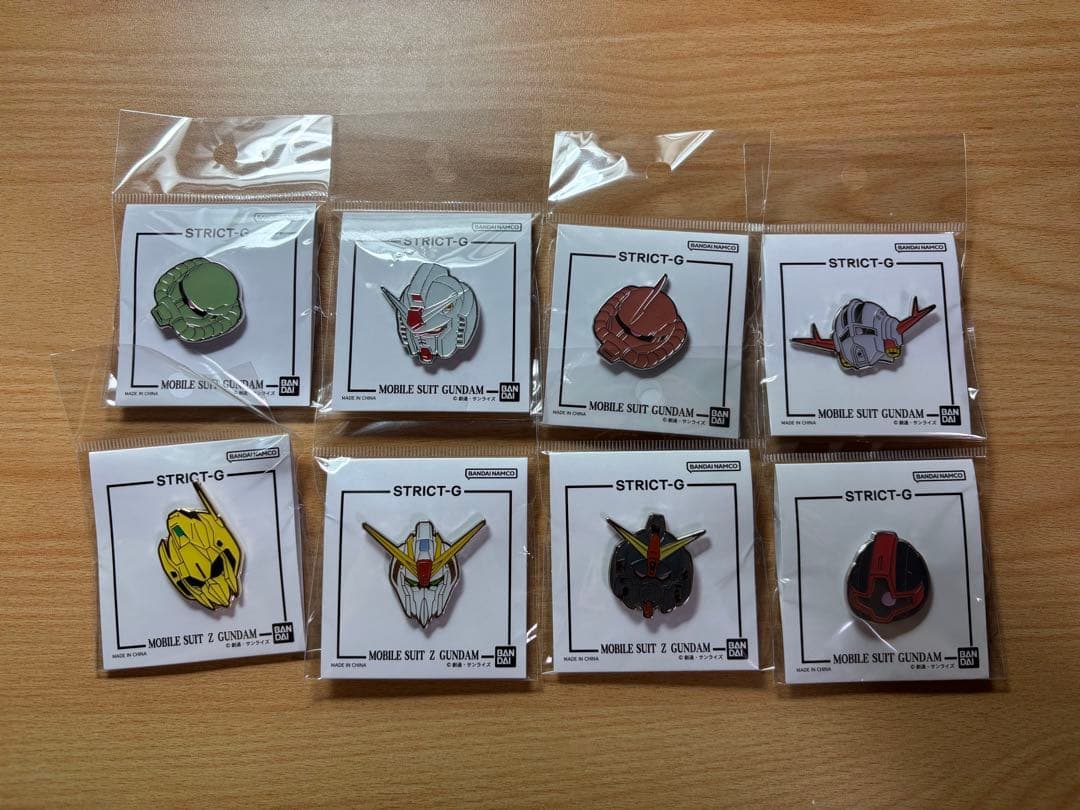 STRICT-G フェイスピンズコレクション　8種コンプリート　新品未開封