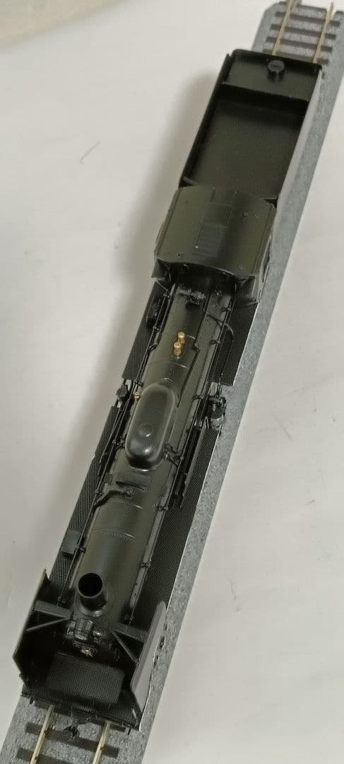 HO、 アダチ Ｃ57蒸気機関車、モーター交換、メンテナンス済