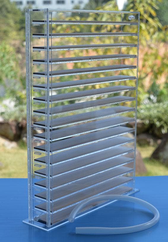 アリの人工巣　17段アンテシェルフ