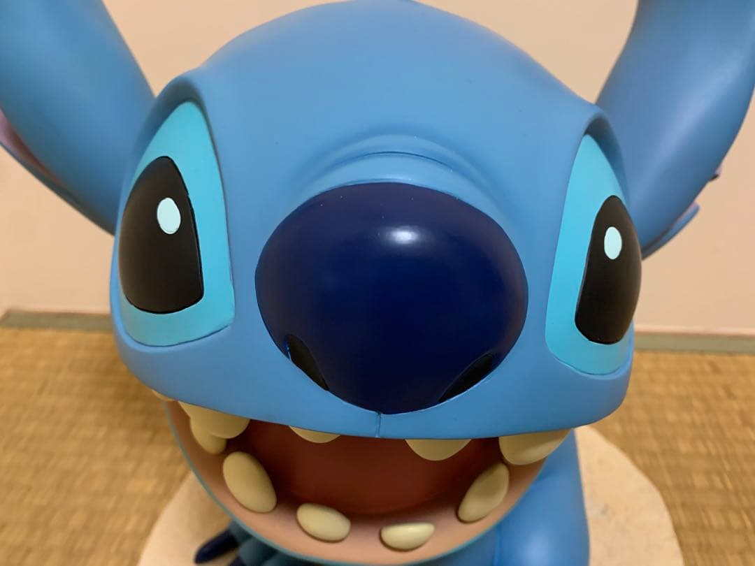 美品 スティッチ 等身大 ビッグフィギュア 当時物