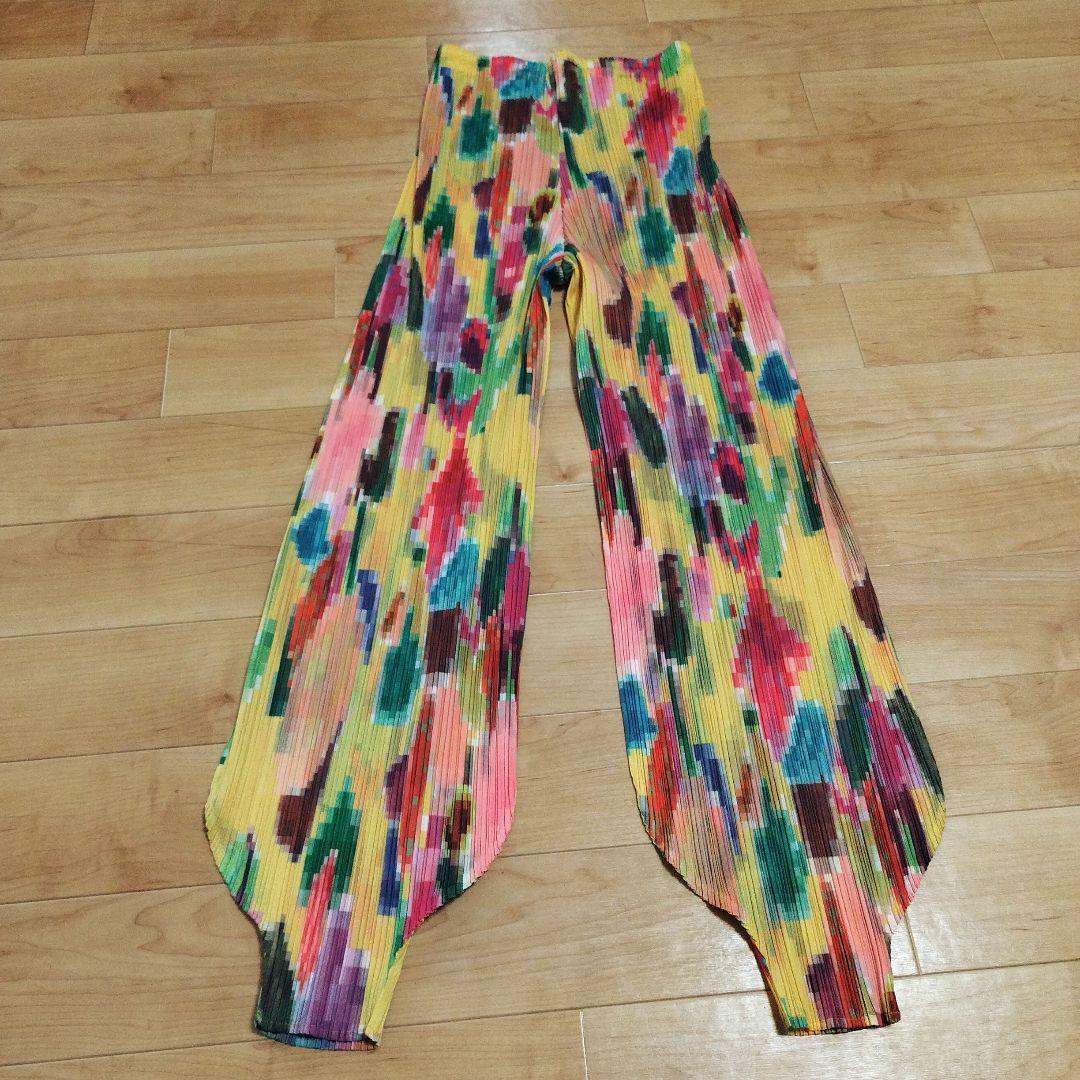 29 ISSEY MIYAKE プリーツプリーズ イッセイミヤケ パンツ2 変型