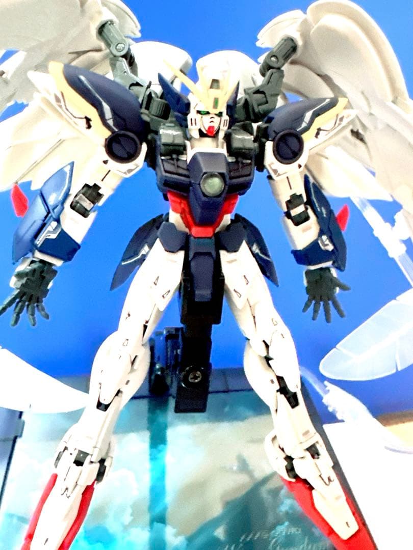 RG 1/144 ガンダムゼロEW 【ゼラフィムフェザー】トールギスEW セット