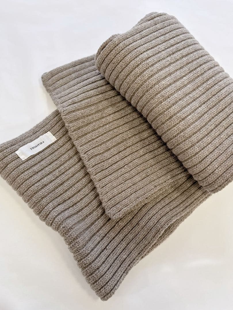 ＾＾☺︎ さま専用 TODAYFUL ウールリブストール