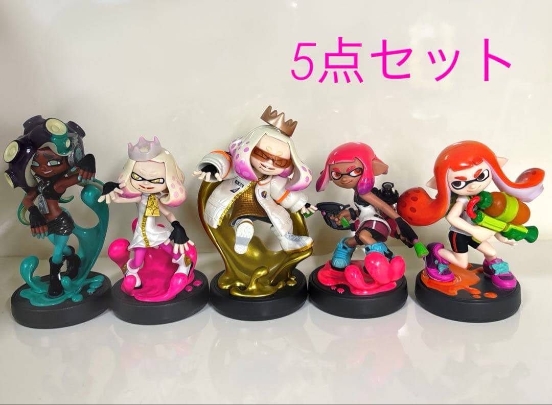 スプラトゥーンamiibo ヒメ　イイダ　ガール