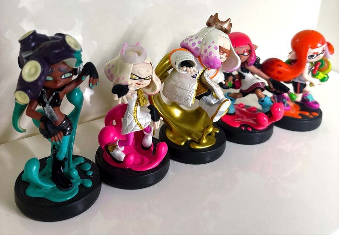 スプラトゥーンamiibo ヒメ　イイダ　ガール