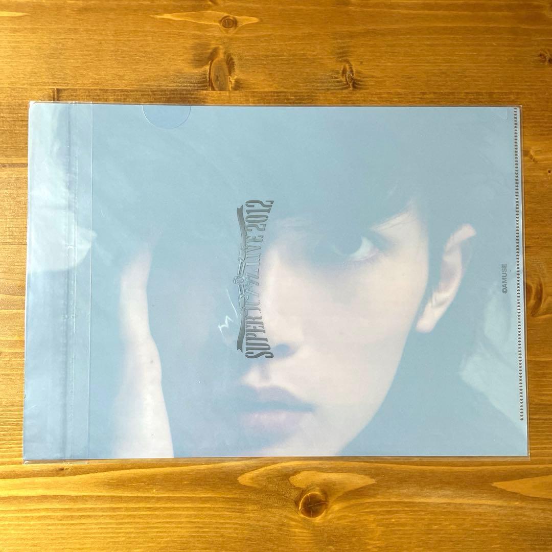 新品未開封　三浦春馬 クリアファイル　スーパーハンサムライブ
