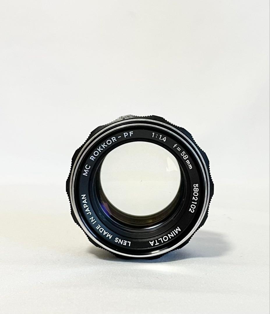 【完動品】MINOLTA MC ROKKOR-PF 58mm f1.4