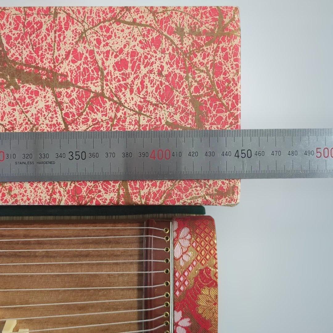 琴★ミニ琴★演奏可能★伝統的★ピック付き★箱付き★自宅保管品