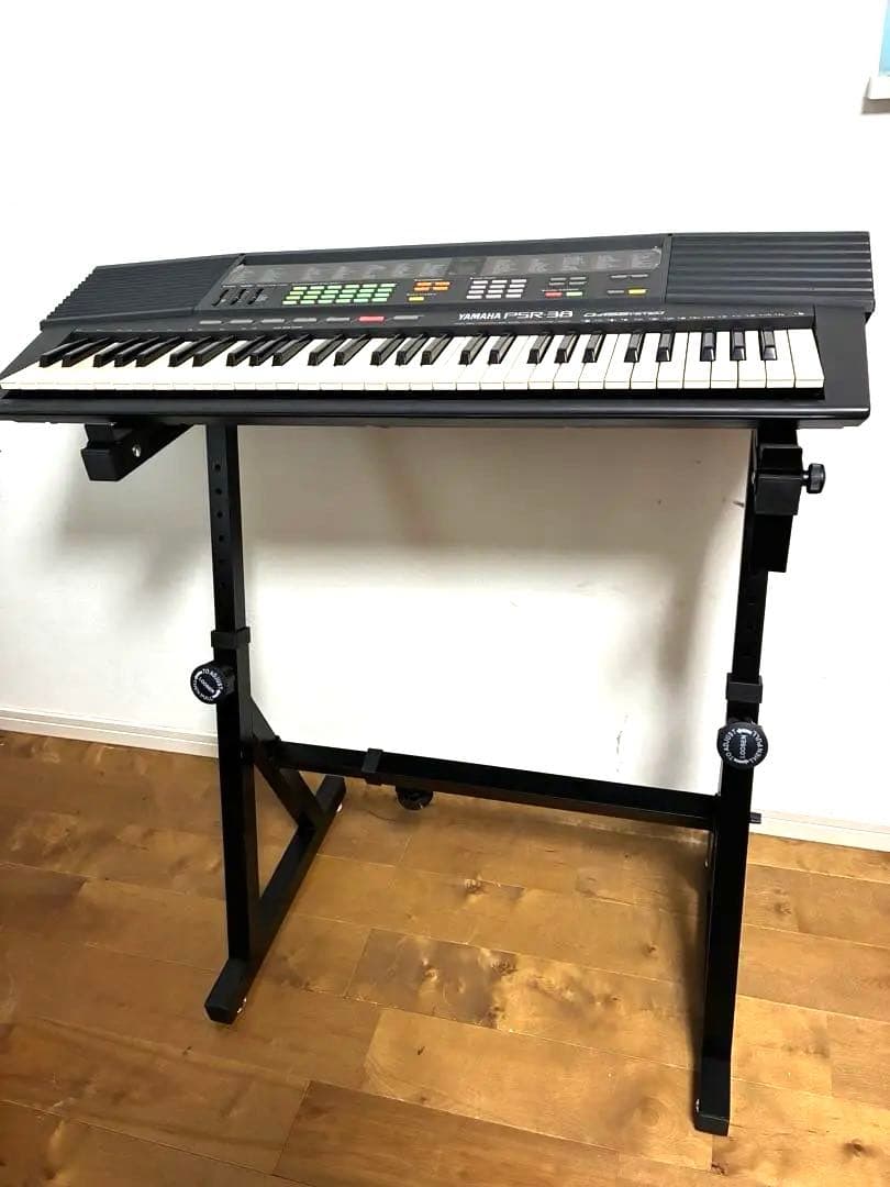 YAMAHA ヤマハ キーボード PSR-38 スタンド付き