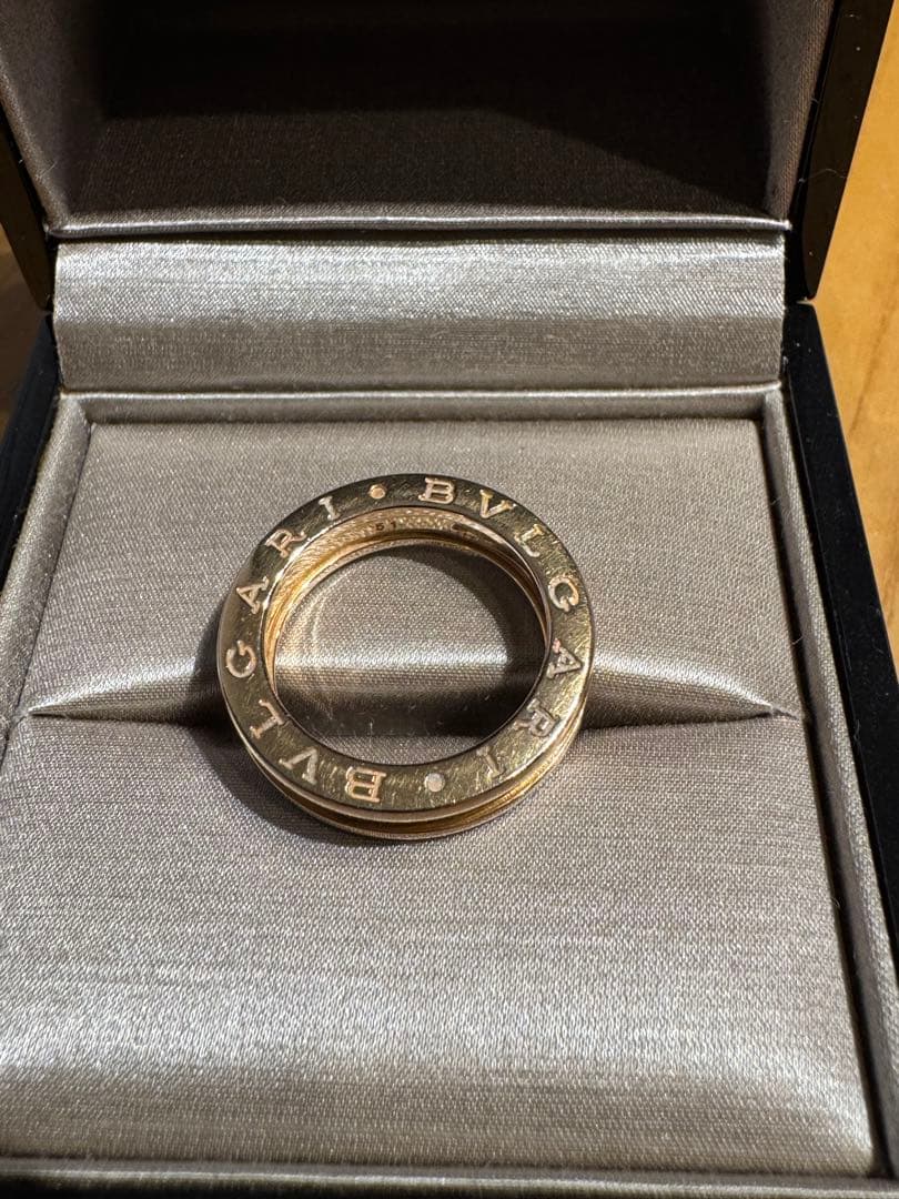 BVLGARI ピンクゴールドリング 専用ボックス付き
