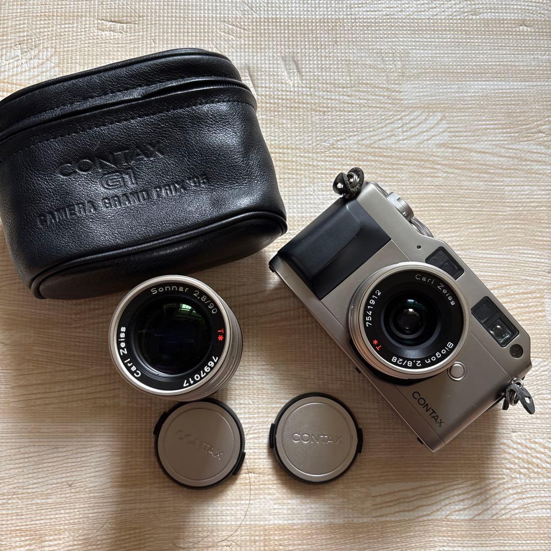 CONTAX G1 フィルムカメラ レンズセット
