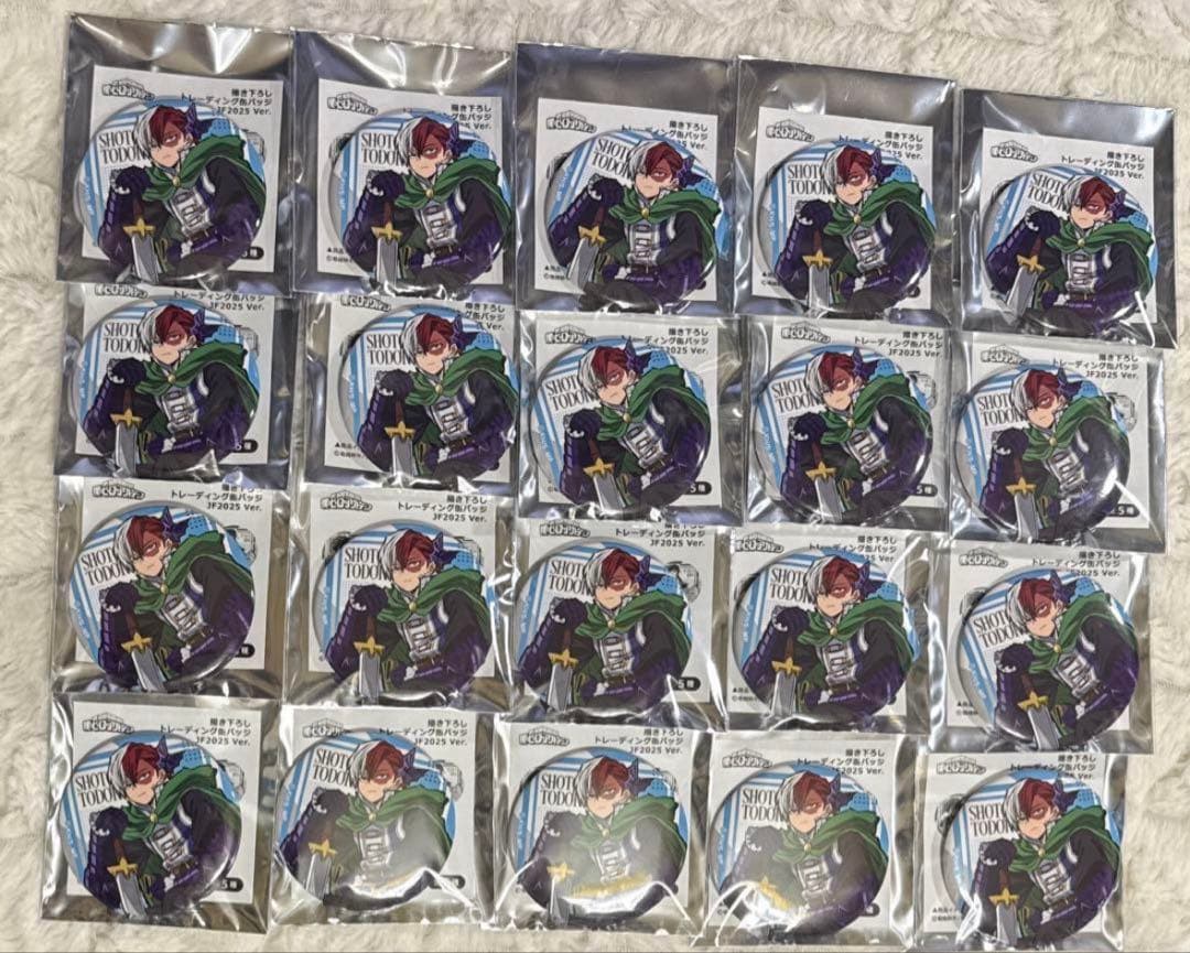 ヒロアカ 轟焦凍 十傑 缶バッジ toho JF2025 Ver.