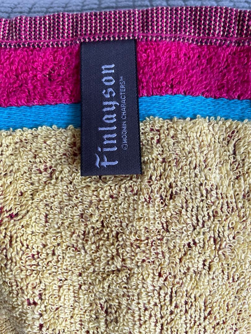 新品　未使用　フィンレイソン　タオル　ムーミン　バスタオル　ムーミン大行進