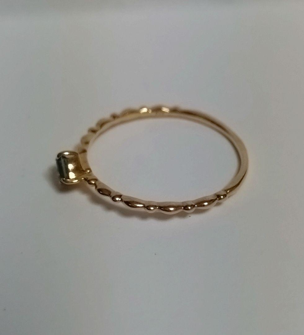 アレキサンドライト K18リング 13号