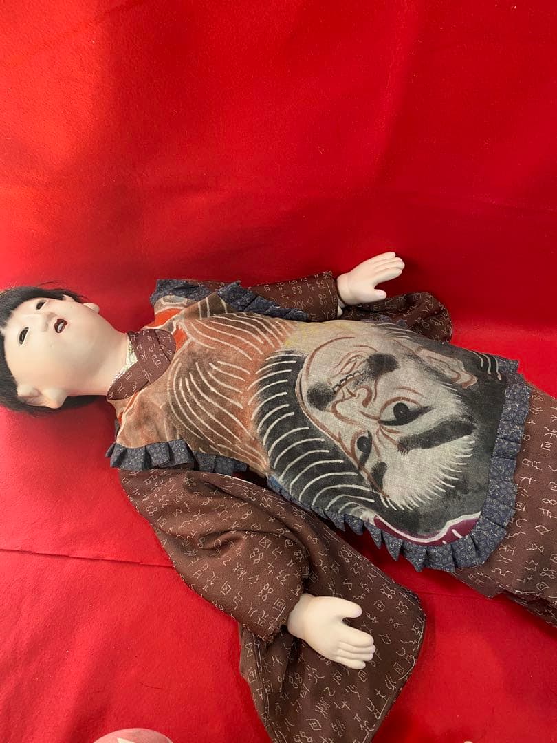 市松人形　男の子、ハンドメイド