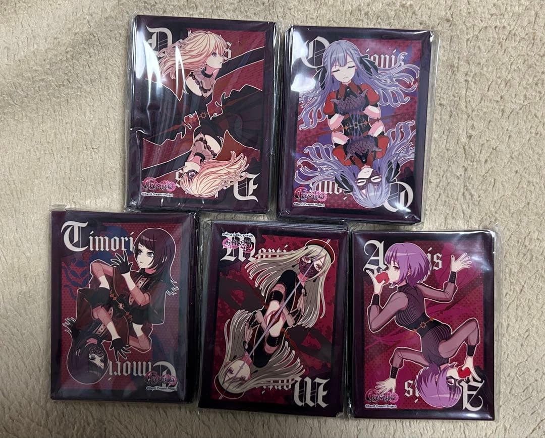 バンドリ Ave mujica サプライセット スリーブのみ