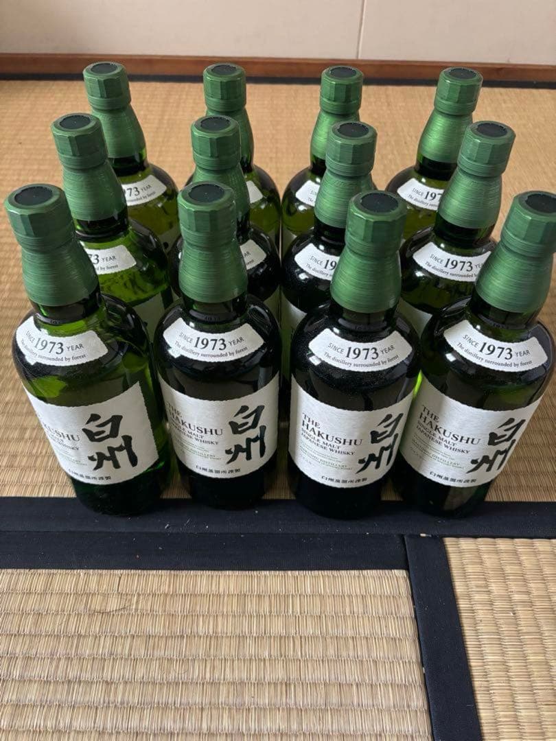 白州ウイスキー 1973年 700ml 12本セット箱付き