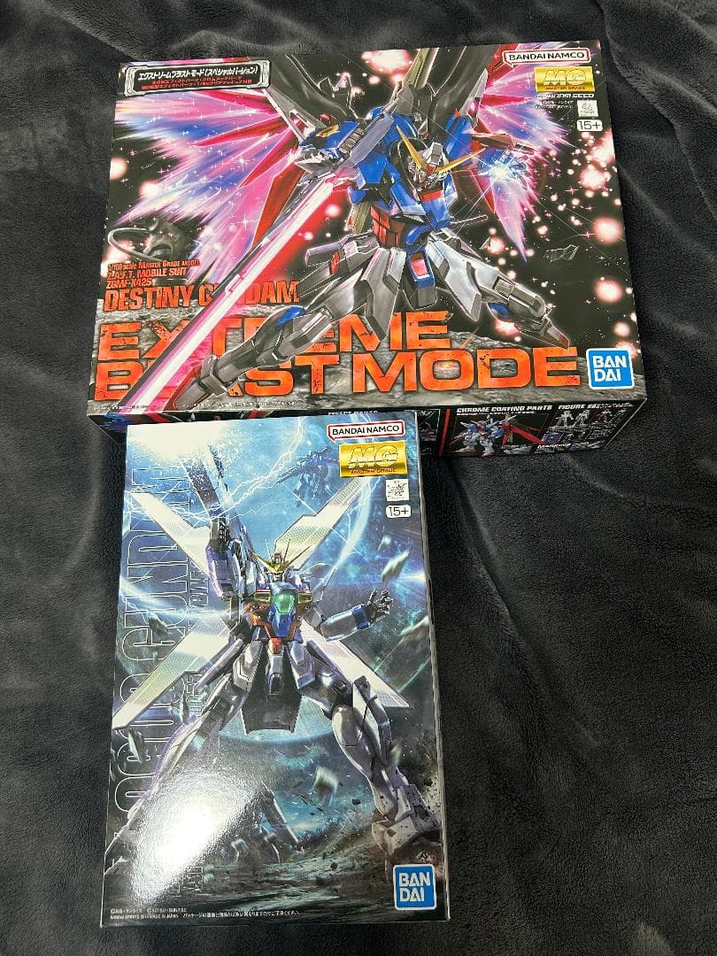 MG デスティニーガンダム エクストリームブラストモード ガンダムX ガンダムX