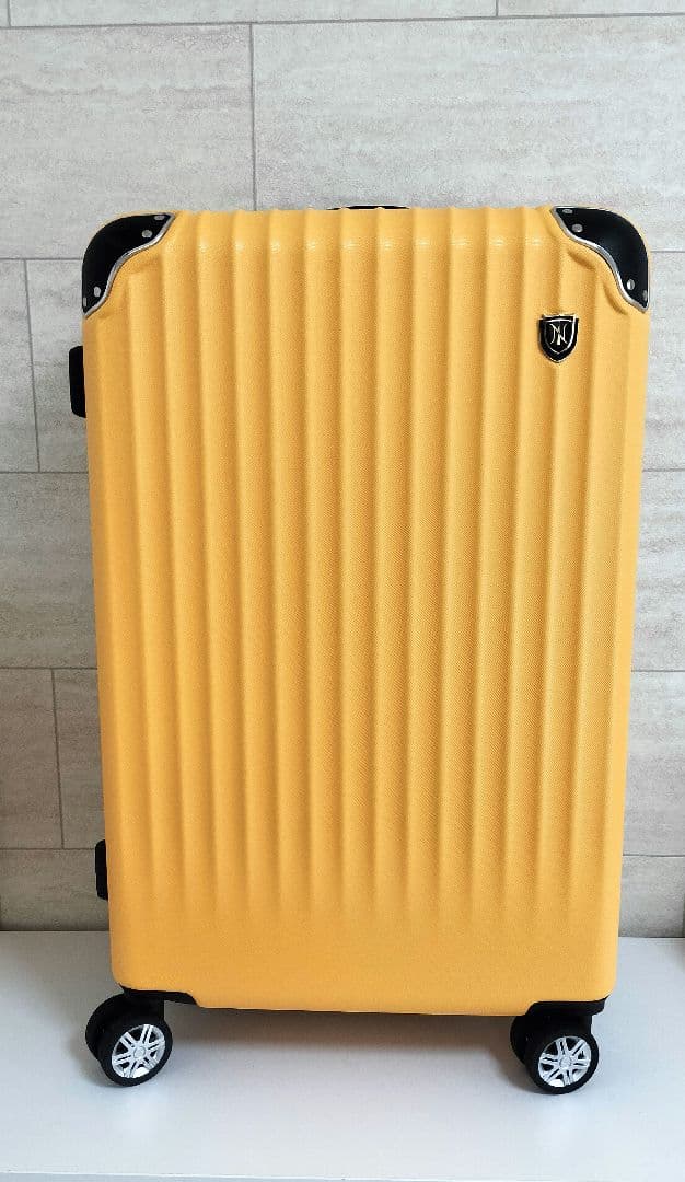 【中古】New Tripスーツケース Lサイズ：7泊以上/95Lイエロー