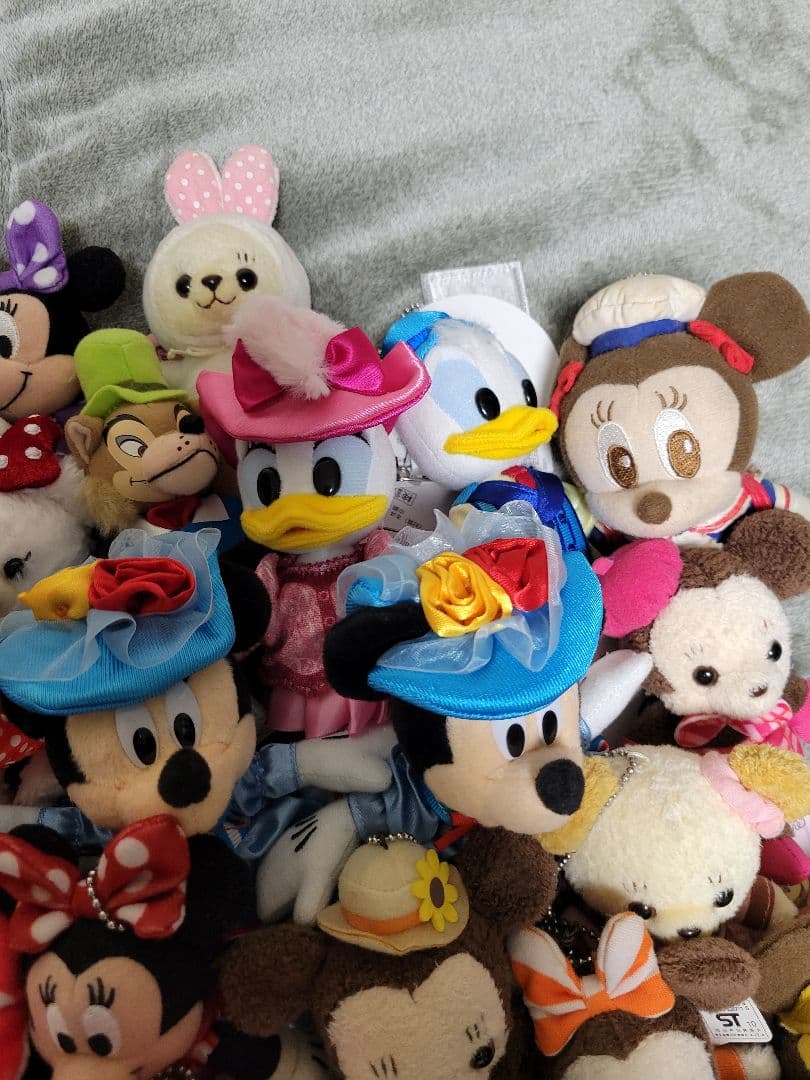 ディズニー ぬいぐるみ マスコット キーホルダー 大量 100点　まとめ売り