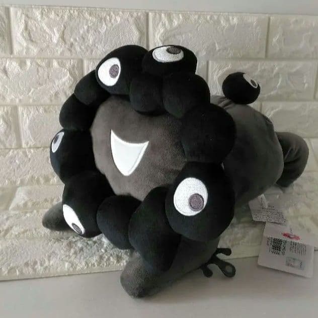 黒ミャクミャク這い(Lサイズ）ぬいぐるみ　EXPO2025関西万博公式ライセンス