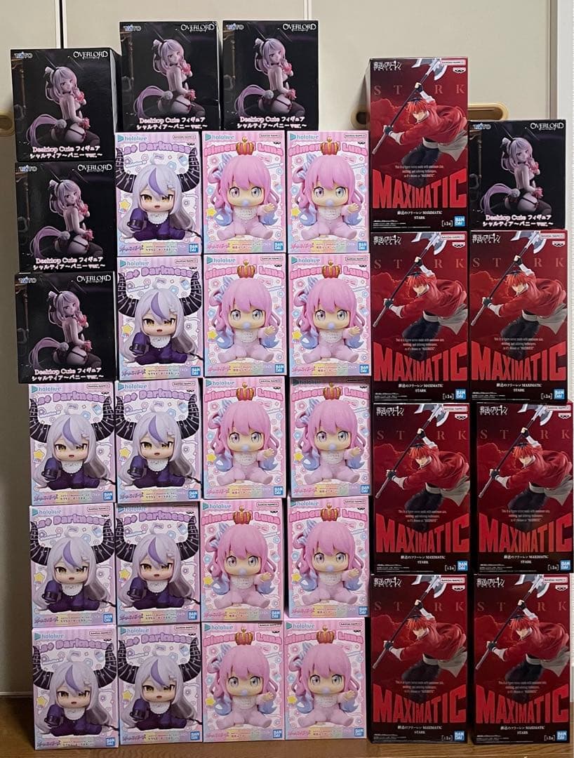 葬送のフリーレン　シュタルク、ホロベイビーズ、オーバーロードシャルティア、31個