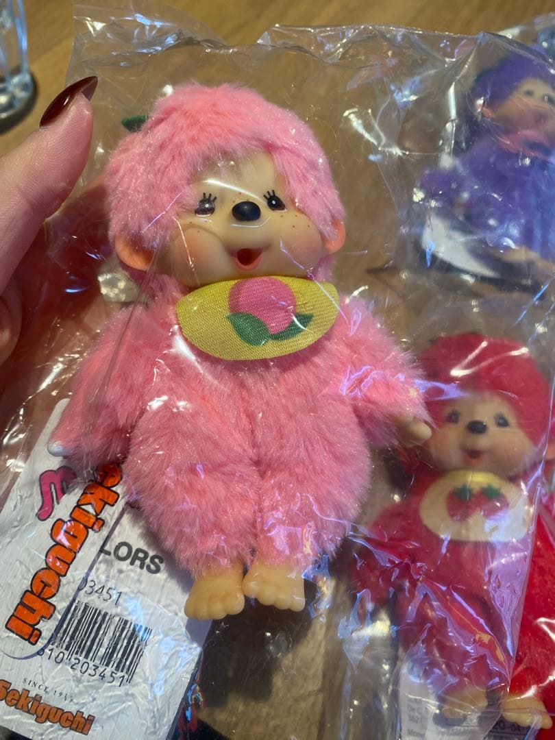 モンチッチ FRUITS COLORS KEYCHAIN レア　海外限定　セット