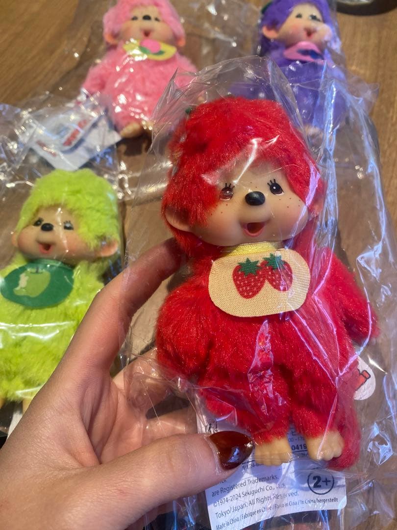 モンチッチ FRUITS COLORS KEYCHAIN レア　海外限定　セット