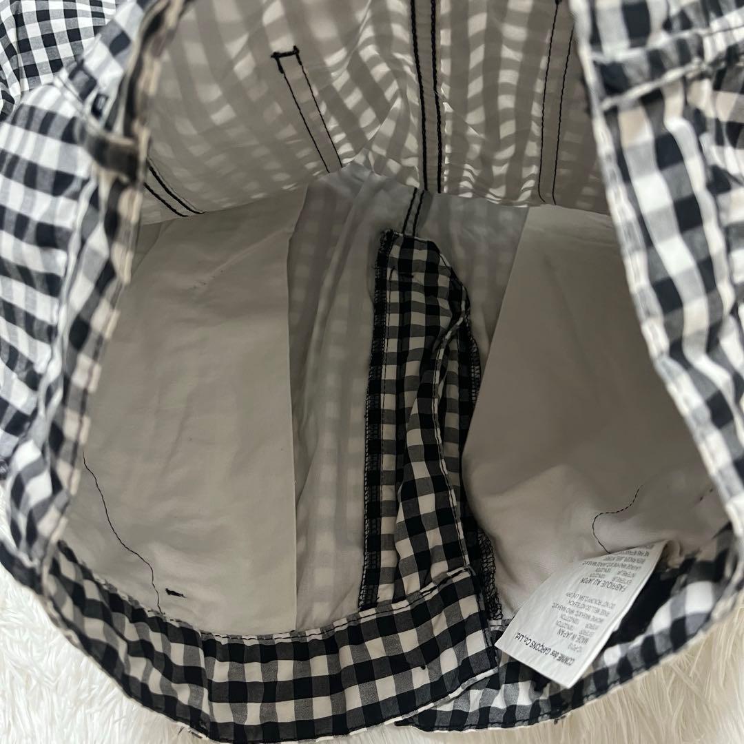 BLACK COMME des GARCONS ギンガムチェック サルエルパンツ