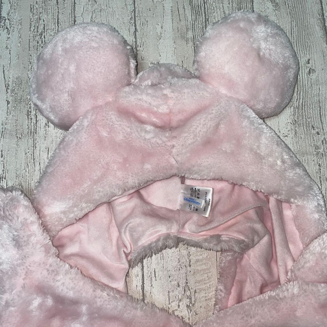 ディズニーマフラーファンキャップ　ピンク